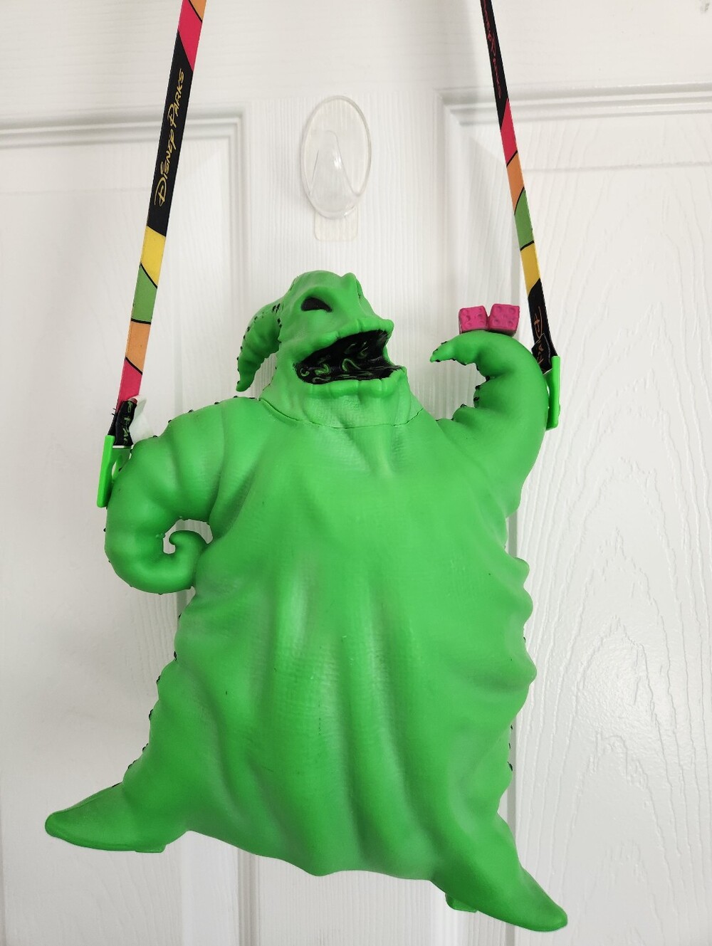 Disney Oogie Boogie Green Crossbody Trick-or-Treat / Popcorn Bucket